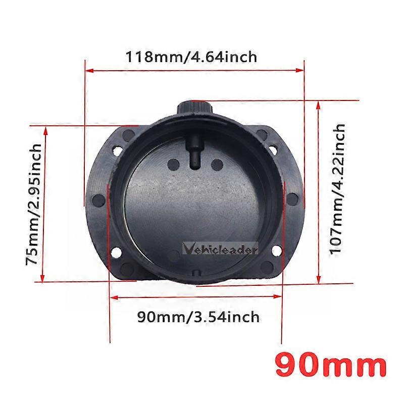 Car Heater Air Vent Ducting 60mm 75mm Y T Piece Exhaust Connector w Dual Regulating Valve Flap For Webasto Diesel Parking Heater