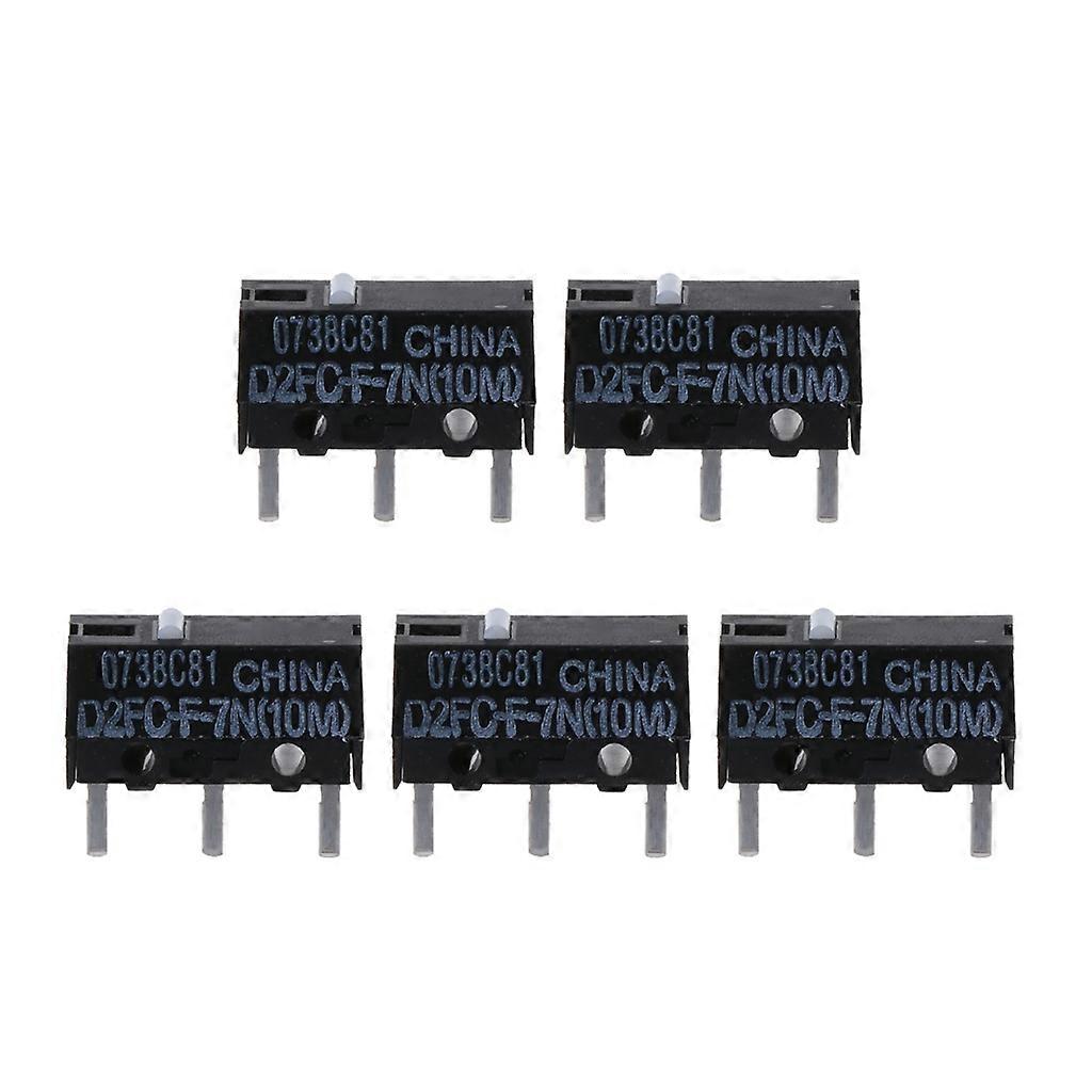 5PCS New Mouse Micro Switch 10Million Clicks Life Microswitch 3Pins