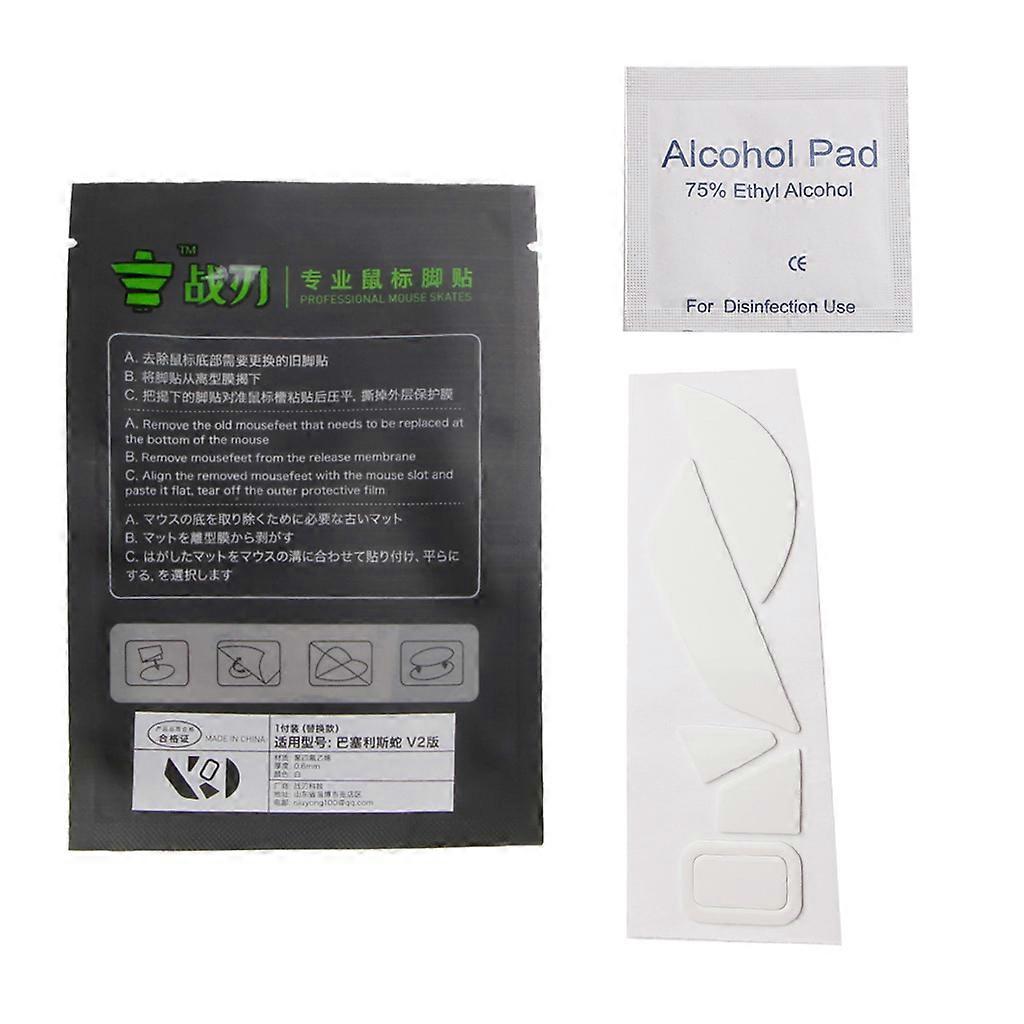 Mouse Feet/Skates for Basilisk V 2 Wire Gaming Mouse Replacement Arc Edge