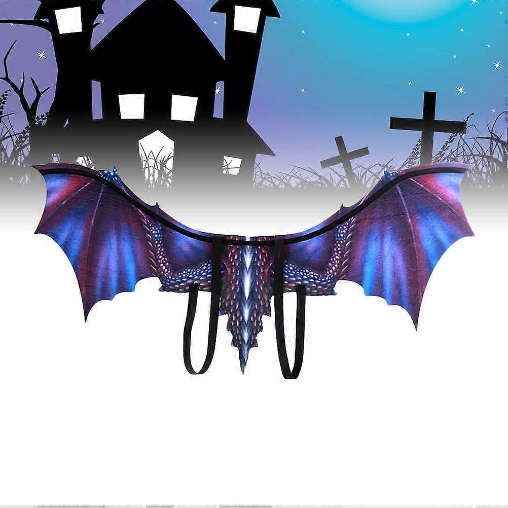 Accesorio de disfraz de Mardi Gras Red Bat Wing