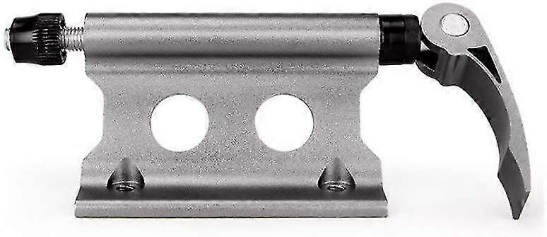 Quick Release Fork Mount, Bike Block Fork Mount Aluminum Alloy Quick Release Bicycle Front Fork Fixed Clip Luggage Rack