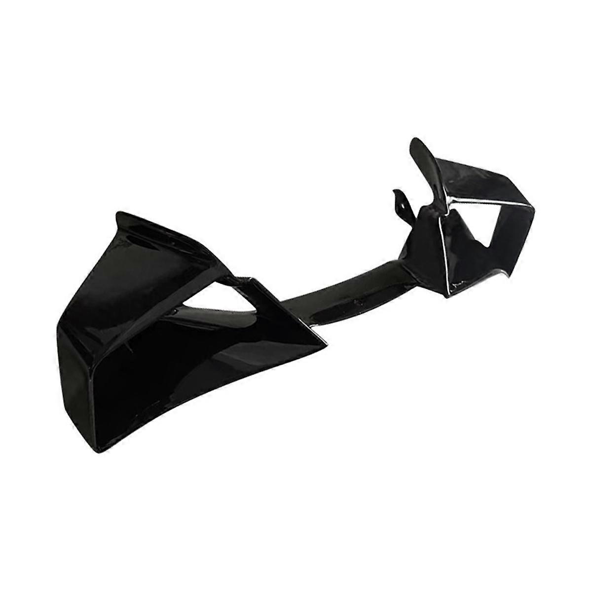 Motorcycle Aerodynamic Winglets Fins Side Wind Wing Spoiler Fixed Wind Wing for RC390 RC16 RC8C 2014-2021 Bright Black