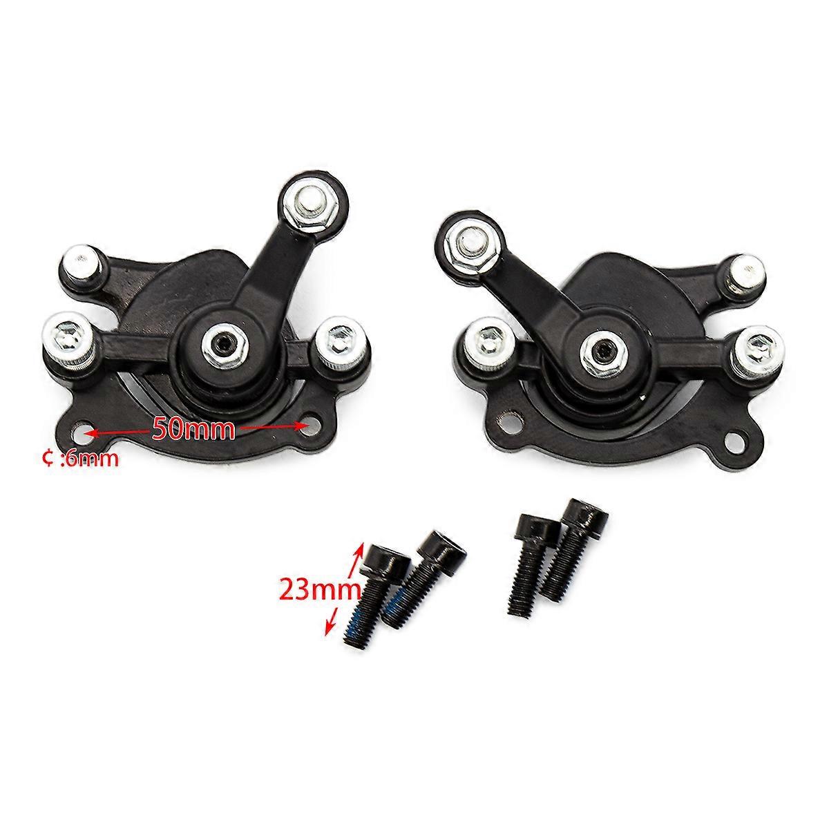 Ön Arka Disk Fren Kaliper Pedleri 43cc 47cc 49cc Mini Moto Çocuklar ATV Quad Minimoto Kir Cep Bisiklet Gazlı Scooter