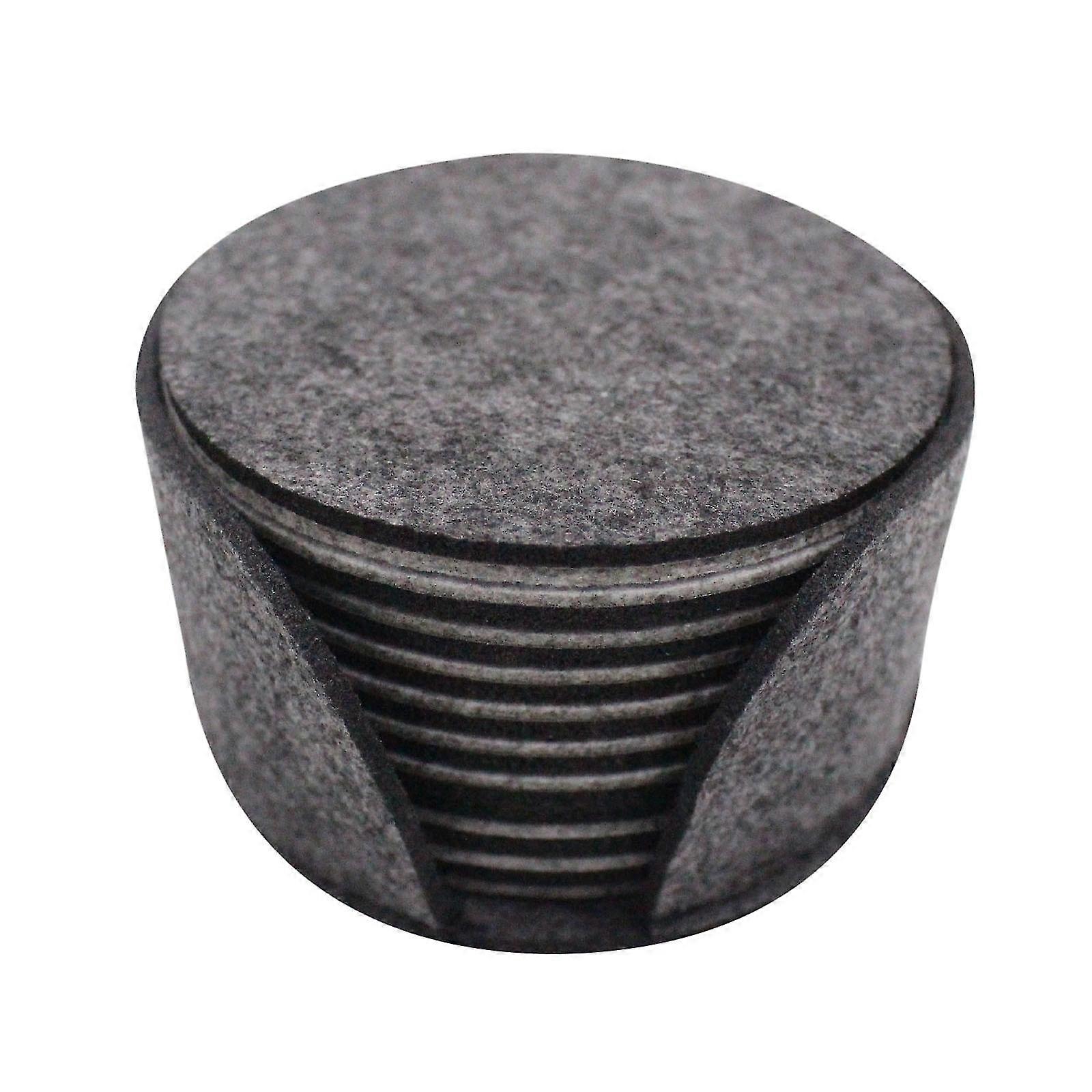 أكواب أكواب الحصير مجموعة من 10 الحصير جولة الزجاج مجموعة مع صندوق التخزين للنظارات الحصير ، والأكواب الساخنة ، والأواني ، وأكواب الشاي