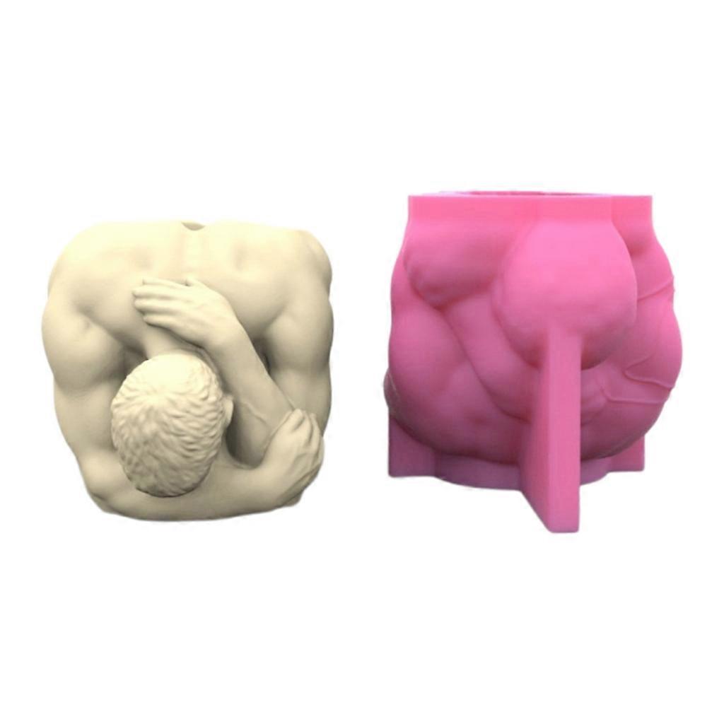 Diy Flower Pot Silicone Molds Storage Box Resin Mold Gypsum Concrete Mould