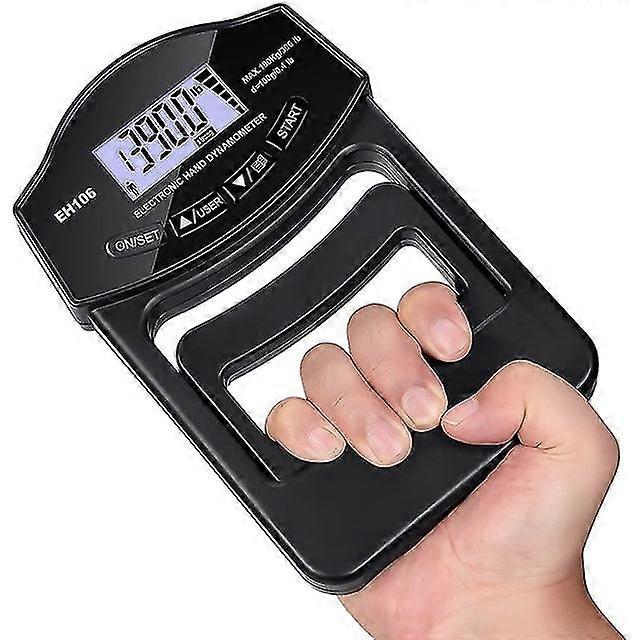 2025 New Grip strength tester, 396lbs/180kg digital hand dynamometer grip strength meter usb with lcd screen