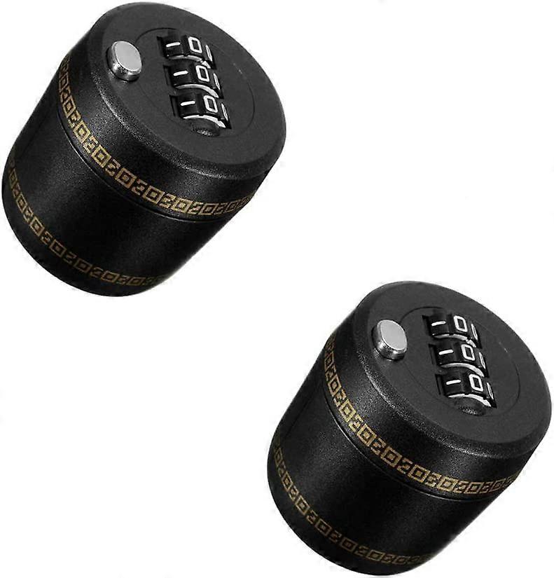2Pcs Wine Bottle Lock Combination Password Lock Wine Cap