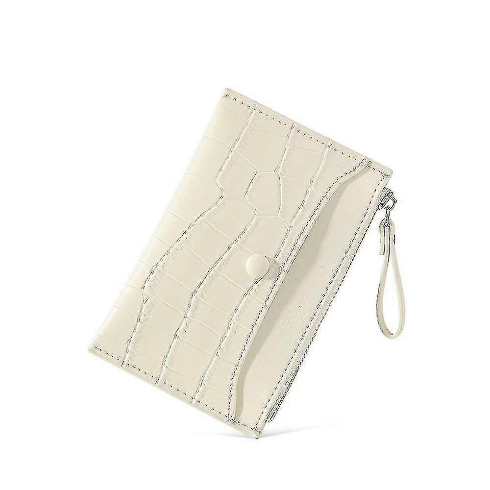 נשים ארנק רזה אבן דפוס כרטיס זיהוי כיסוי כרטיס רוכסן מחזיק מיני כסף קליפ