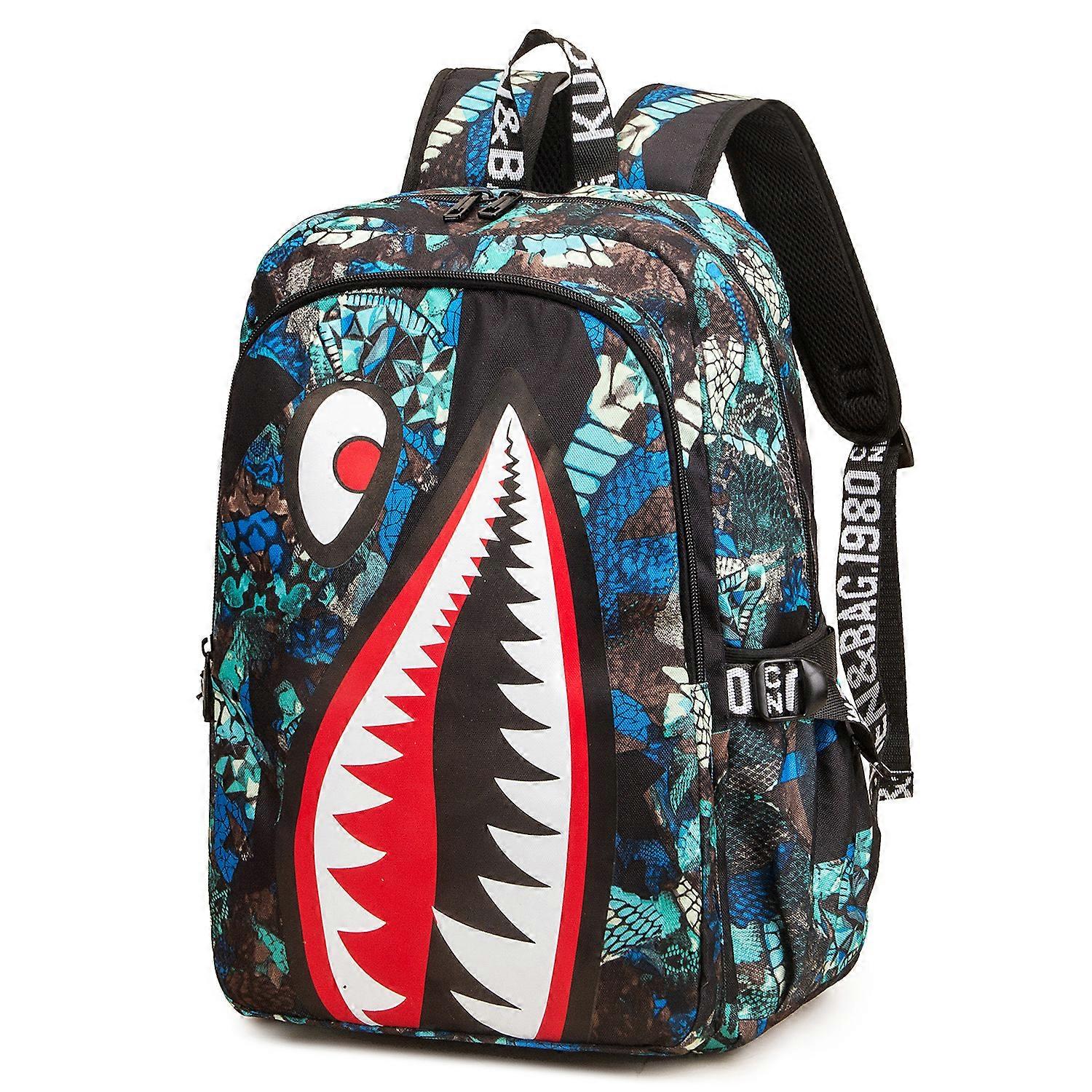 Shark Lightweight Backpack Student backpack