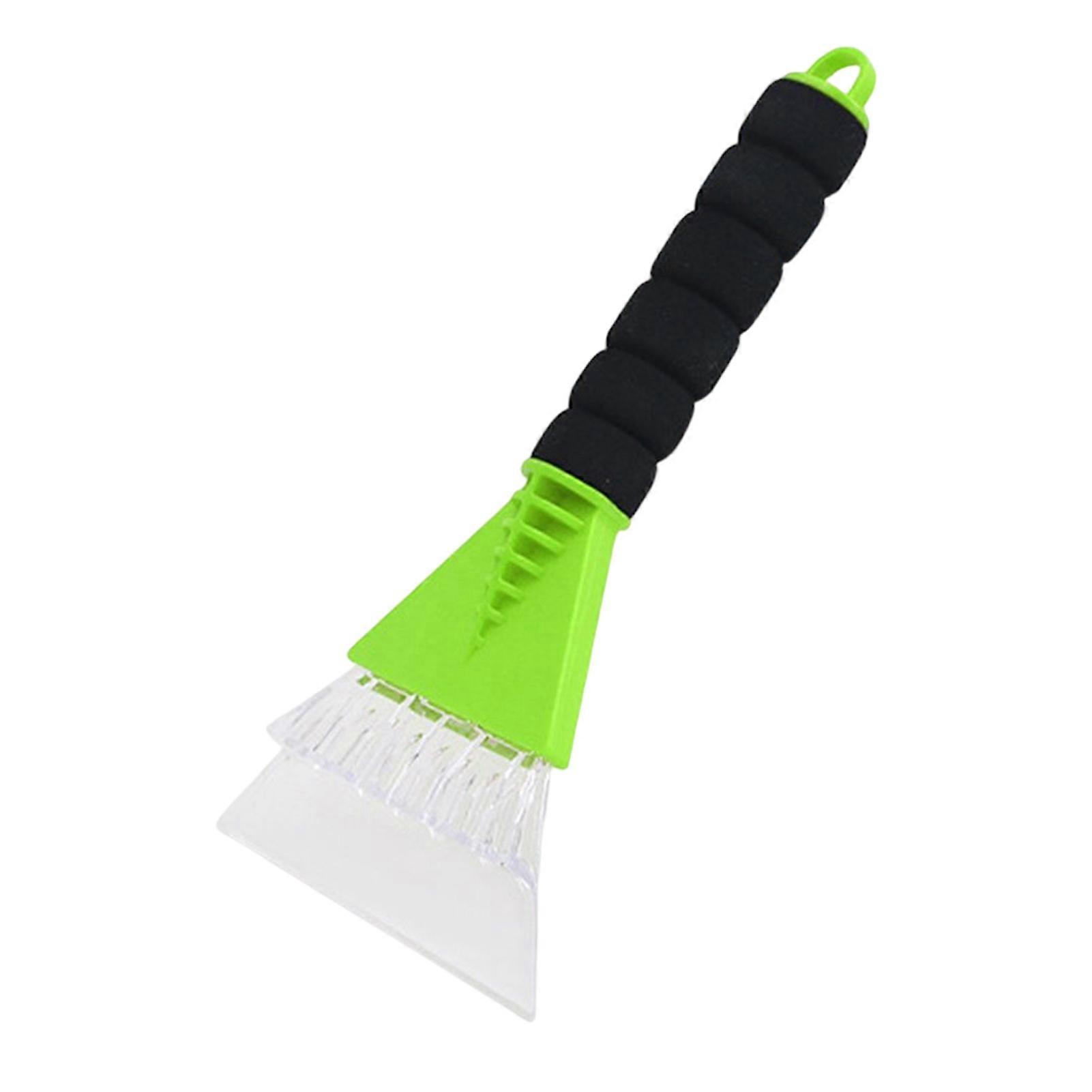 Winter Snow Shovel Non-scratching Smooth Edge Sponge Handle Labor-saving Multifunction Defrosting Portable Frost Snow Removal Scraper for Car mengxi