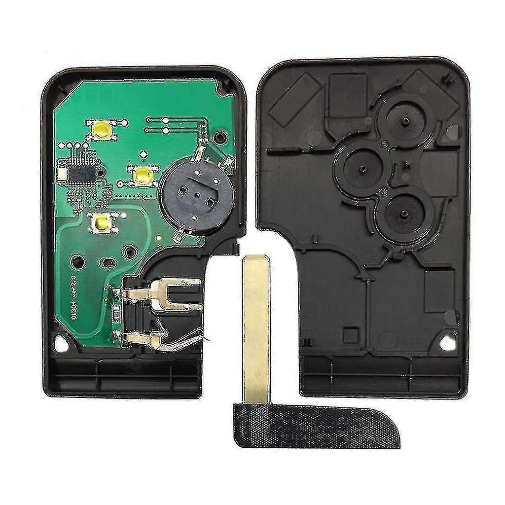 עבור רנו מגאן להב שבב כרטיס נופי 433mhz שלט רחוק חכם fob 3 כפתורים בוריס