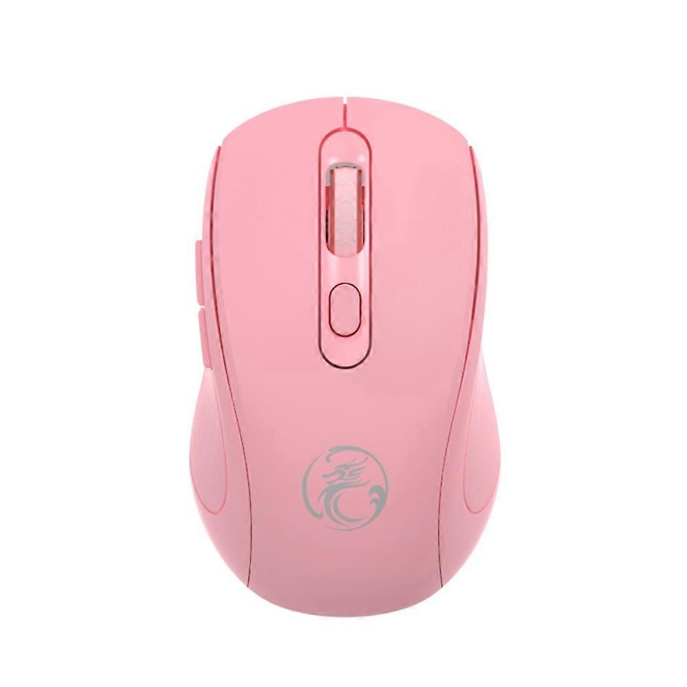 iMICE W-718 Wireless Mouse Pink