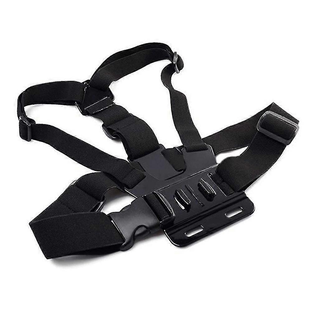 2023 New Adjustable Chest Strap Mount Elastic Action Camera Body Shoulder Belt Harness Compatible With Hero Series/sjcam/yi 4k