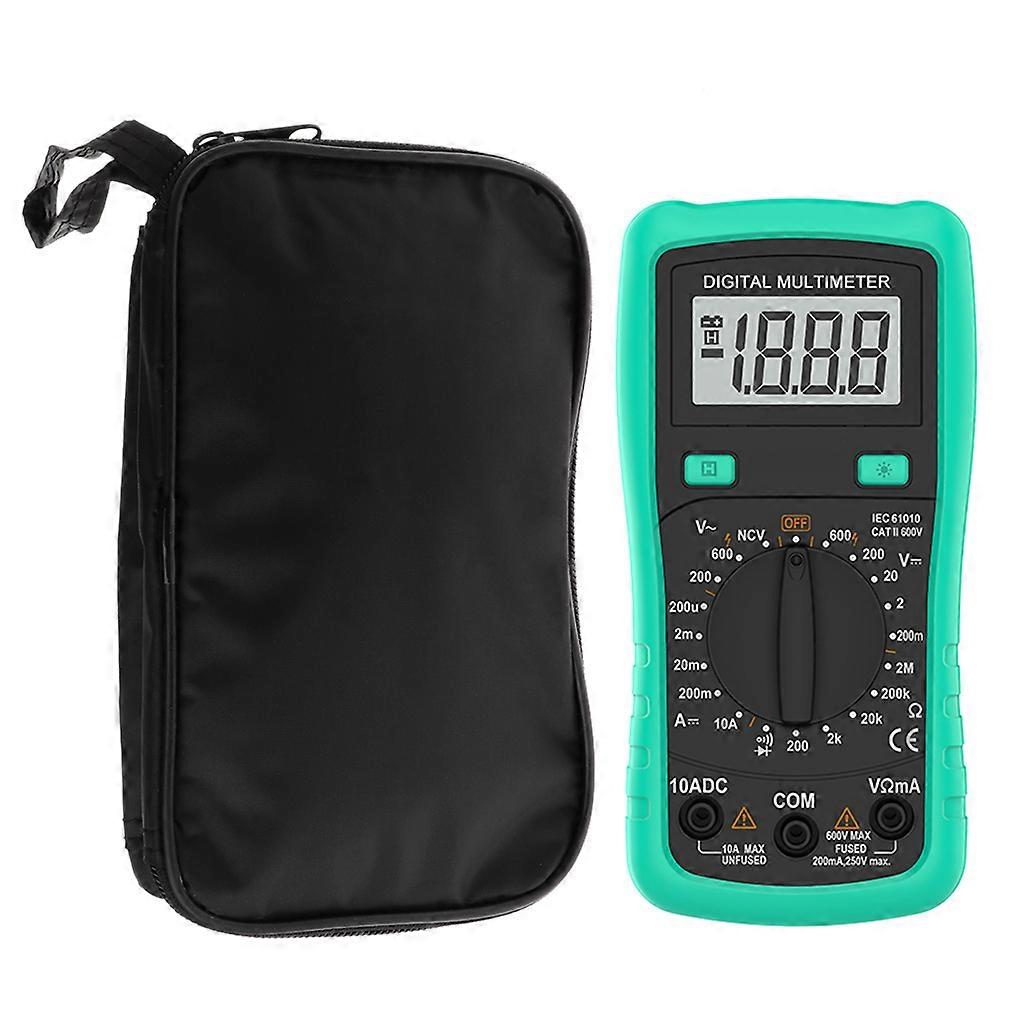 Waterproof  Multimeter Black Canvas Durable  Shockproof Soft for Case  20x12x4cm