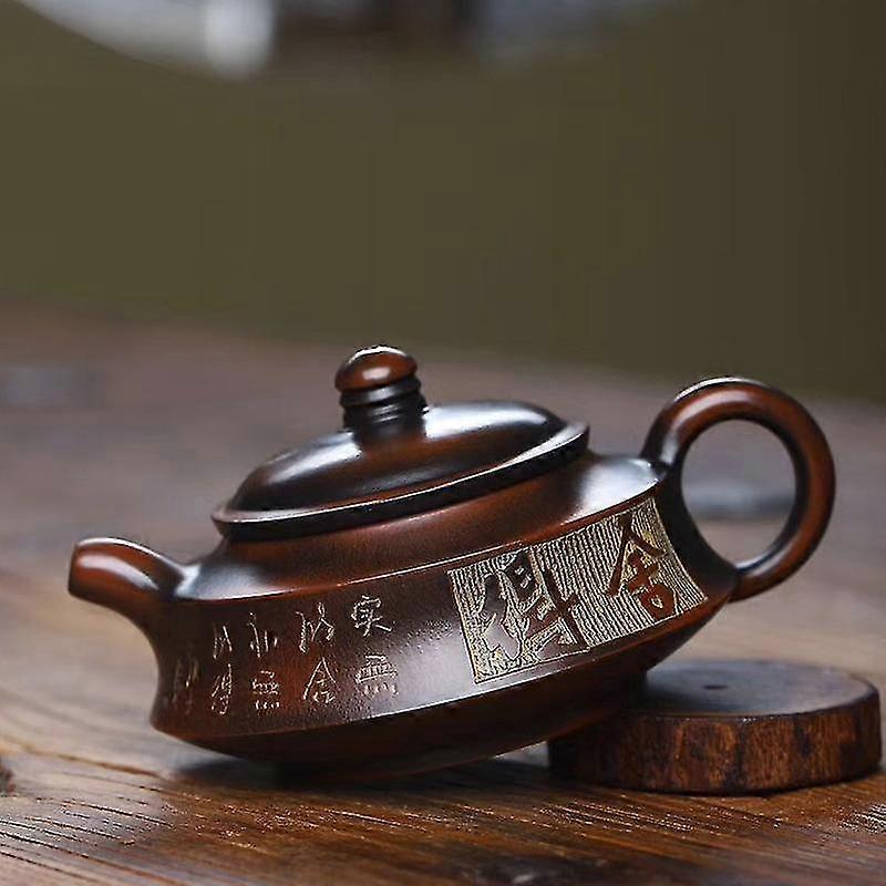 famous zisha zhoupan manual yixing teapot sheds nixing pottery