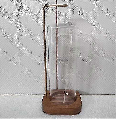 Incense Holder for Sticks,Wood Incense Cone Holder with Transparent Lid Catch All Ash, Perfect for Meditation, Yoga, and Home Decor