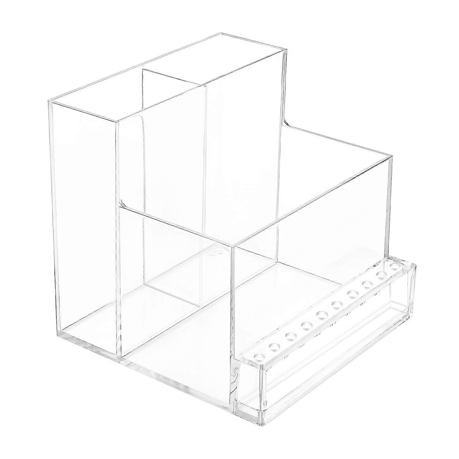Nail Drill Bits Holder Stand Display Organizer Manicure Tools Storage Box