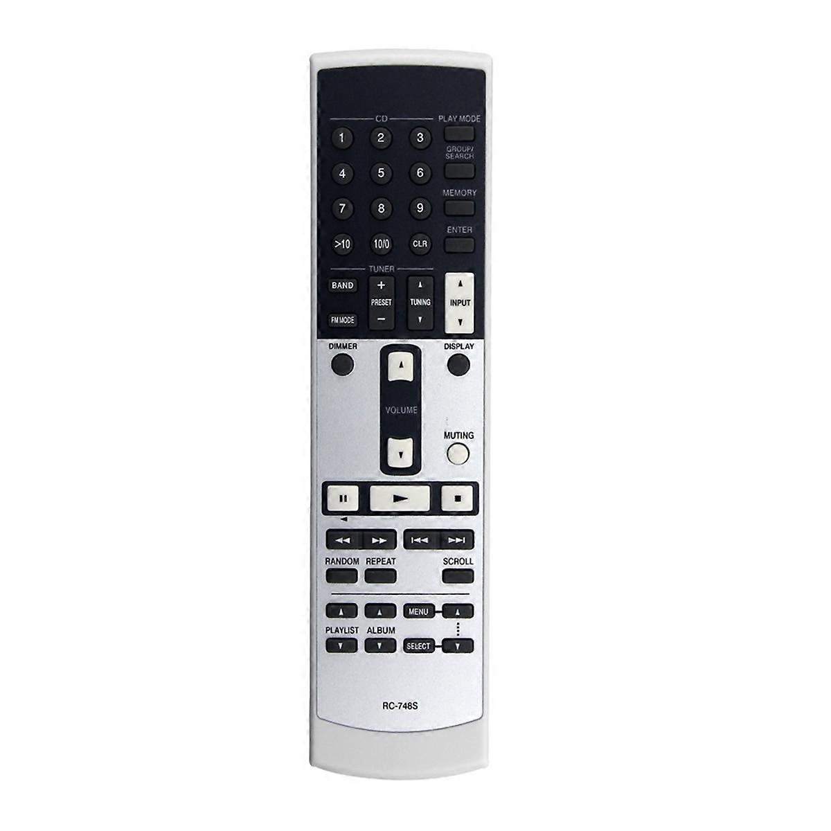 RC-748S Remote Control Replace for CD AV Player A-9377 DX7555 DX9377 A9155 A9377 A9555 A9755 A9355 DX7355 A-9377B