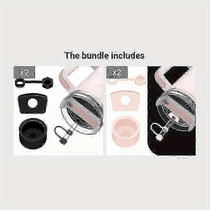 3 قطع من مجموعة سدادة السيليكون المقاومة للانسكاب - حافظ على كوب ستانلي 2.0 40 أونصة / 30 أونصة بدون تسرب!