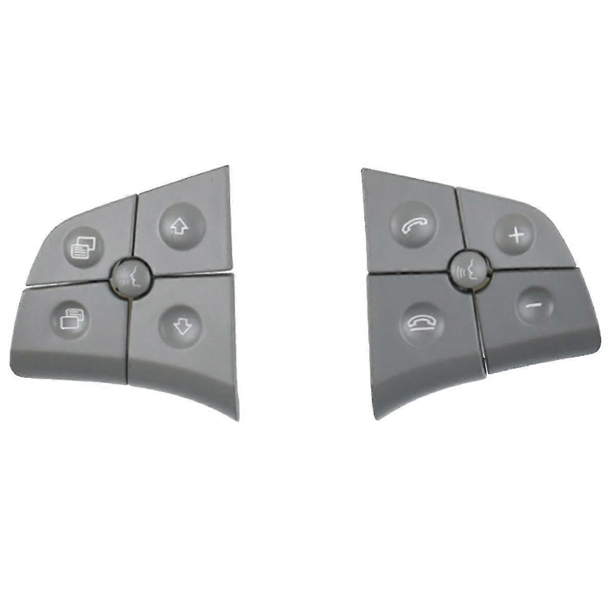 Car High Configuration Steering Wheel Control Switch Button For W164 Ml B/r-class W251 W245 Grey