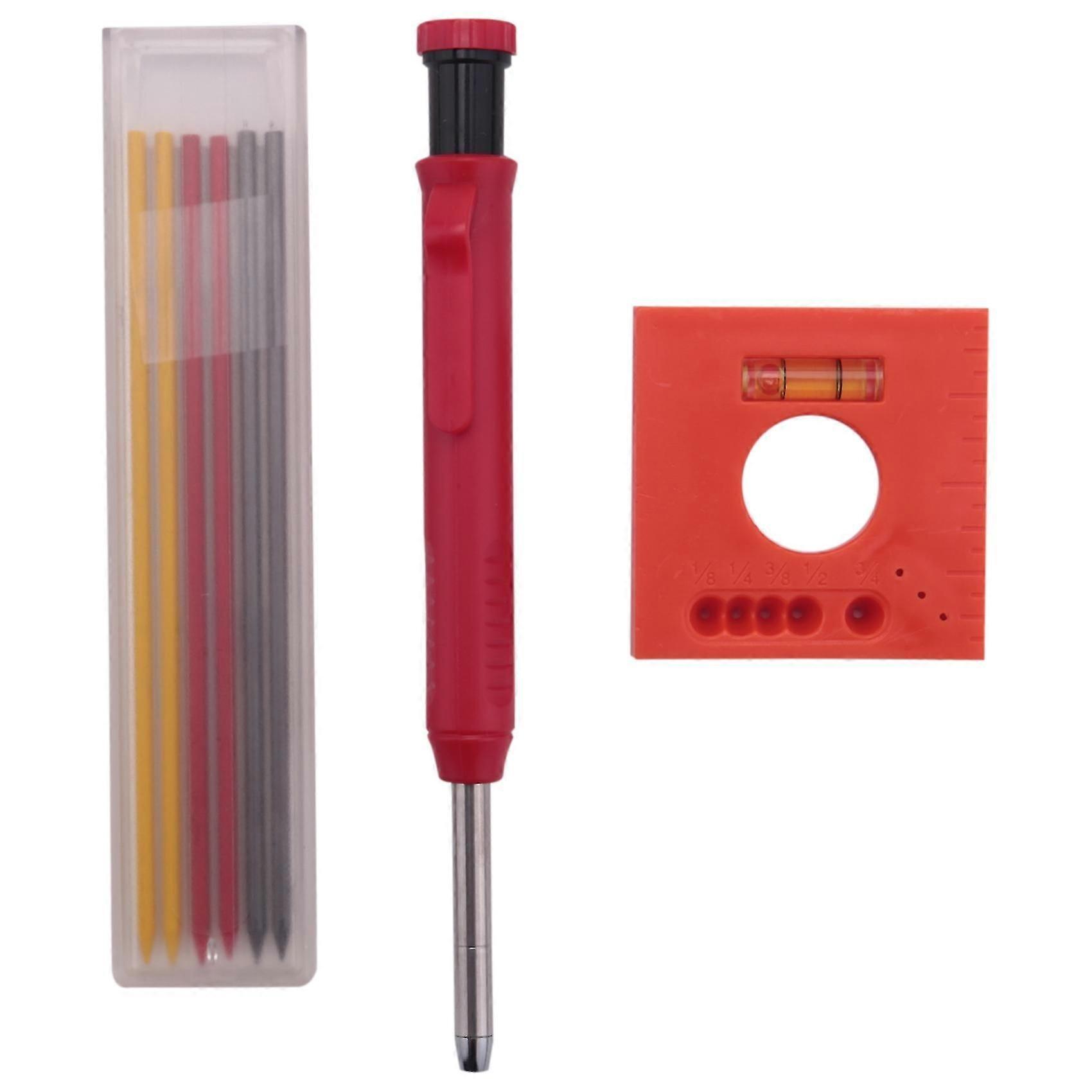 Carpentry Tool Set,6 In 1 Multifunction Ruler,for Parallel Lines For Nails,screws Or Cutting Marking Offset Tool