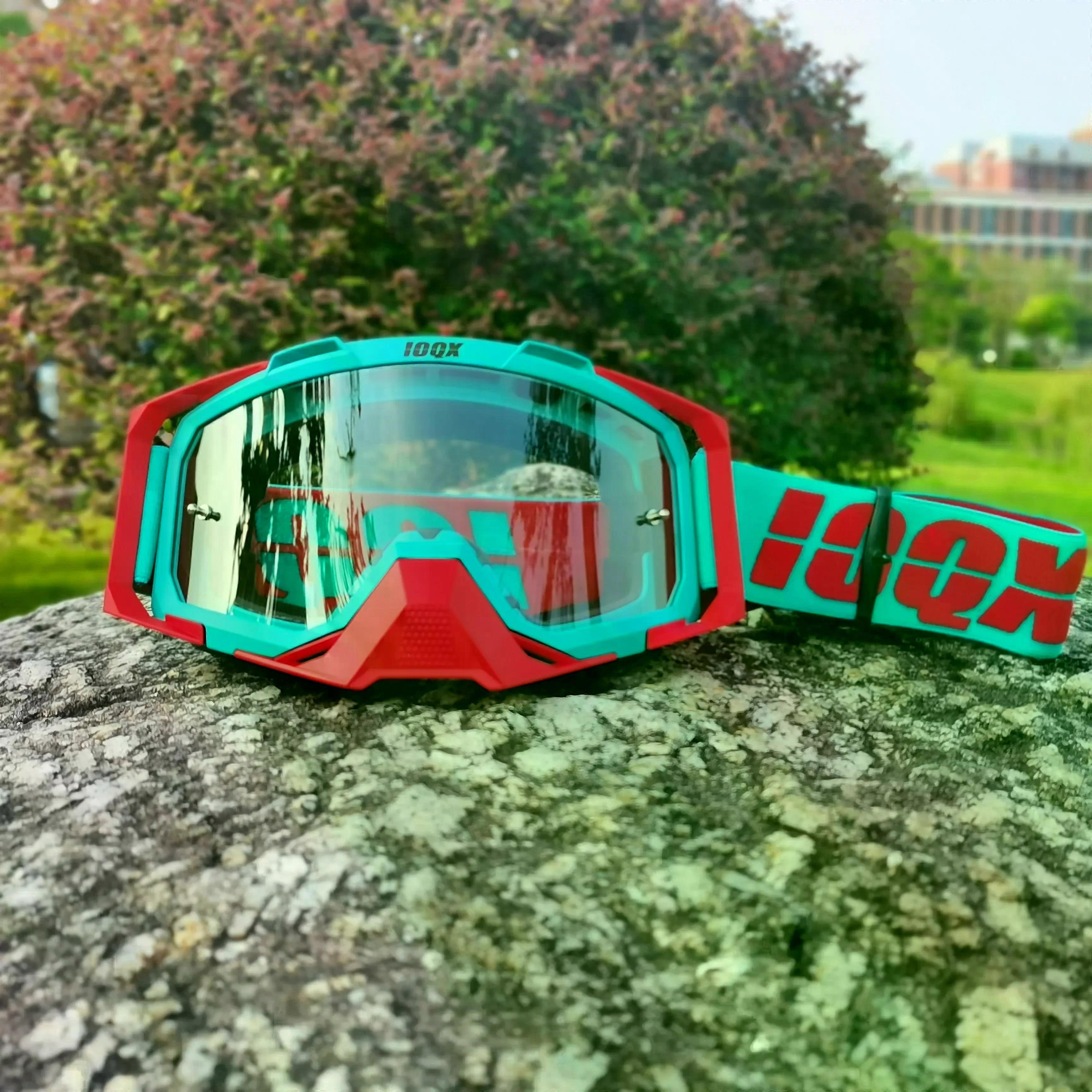 Motorcycle Protective Gears Flexible Cross Helmet Face Mask Motocross Goggles ATV Dirt Bike UTV Eyewear Gear Glasses