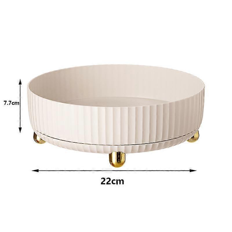 パールホワイト360°スイベルコスメティックキーパー、小