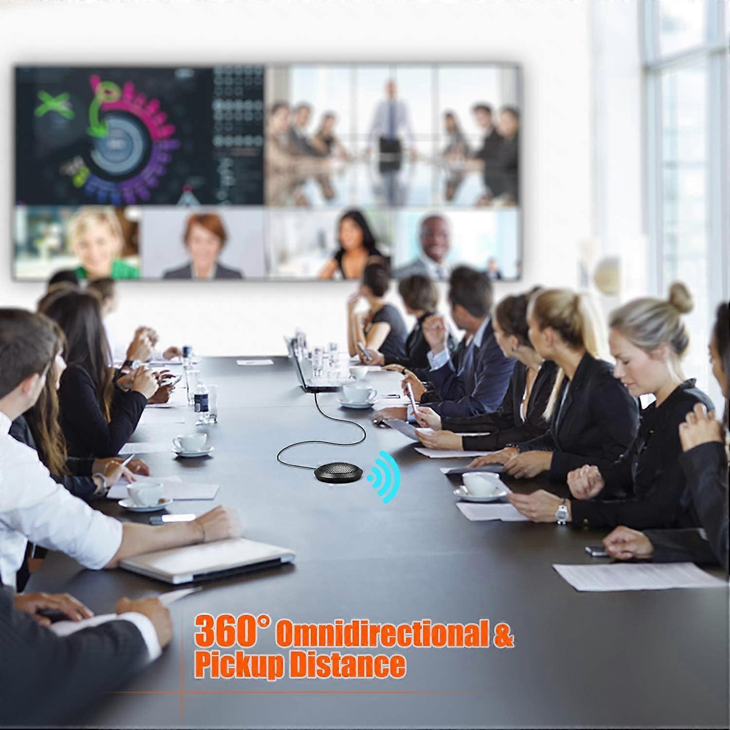 Conference USB Microphone Portable Compact Echo-Cancelling