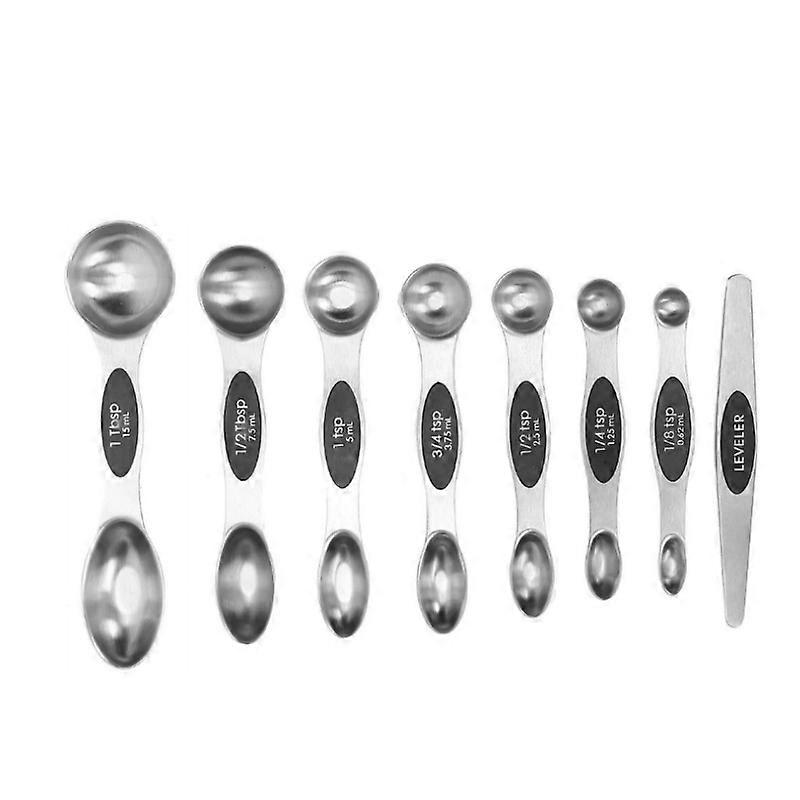 8 Pcs Measuring Spoons, Measuring Cups And Measuring Spoons