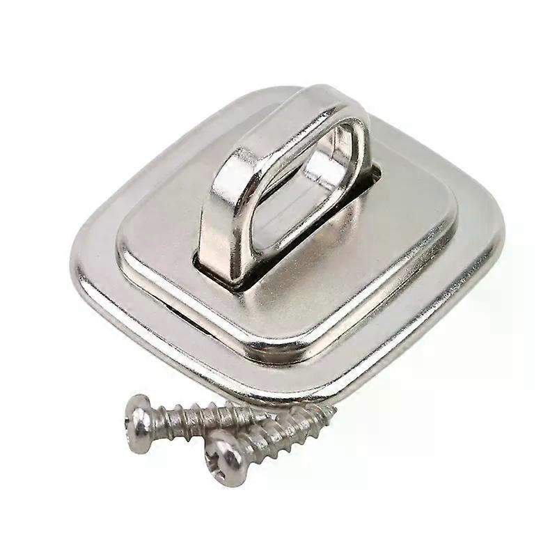 Notebook Anti-theft Security Base Portable Electroplated Lock with Hole Square Fixed Base Plate for Laptop Notebook Computer