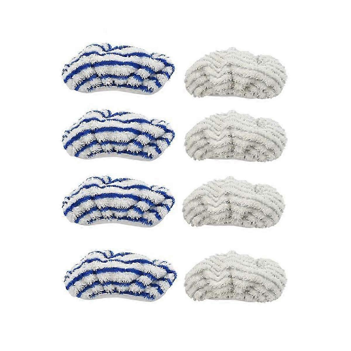 Microfibre Cloth Pads Replacement suitable for Clean& ZR005801 Cleaner Accessory,Washable and Reusable