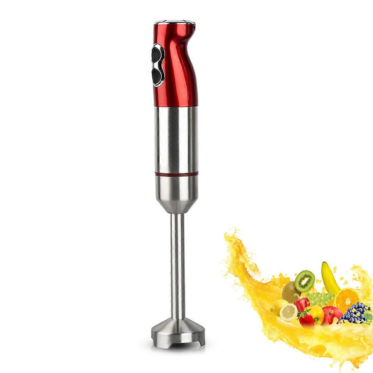 Frullatore a immersione elettrico Lama in acciaio inossidabile Mini frullatore a immersione con cavo Mini Mixer Stick per frutta Spina UE 220V