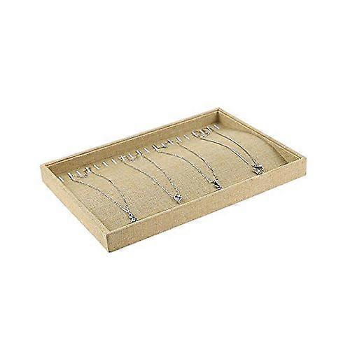 20-Hook Wall Organizer - Sackcloth Jewelry Display Rack for Accessories, Multiple Colors, Durable and Stylish Design