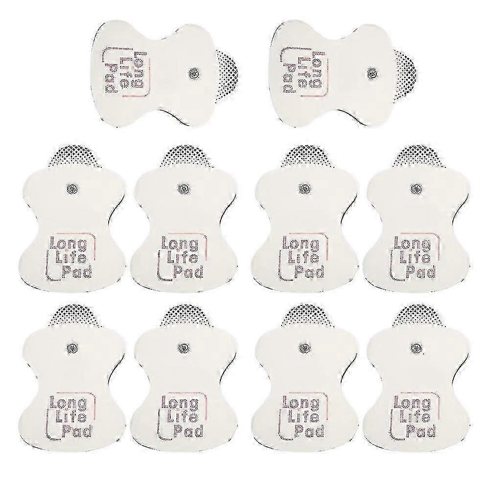 10x Electrode Replacement Pads For Omron Massagers Long Life Pad