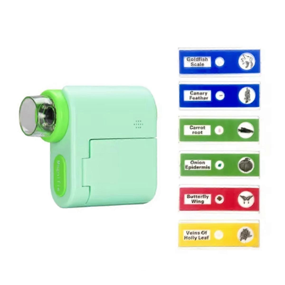 Microscope for Kids,1000X Handheld Digital Microscope,Portable Pocket Microscope Miniscope,USB Mini Scope for Children