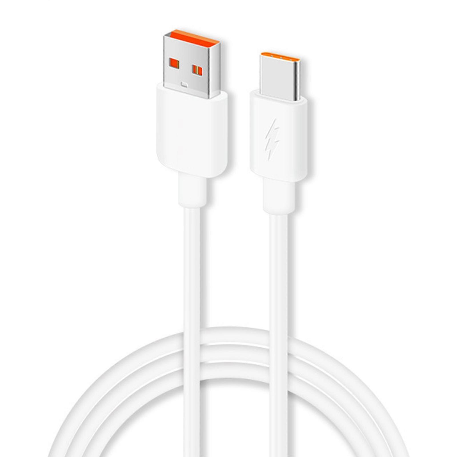 Fast Charging Cable Flexible USB Cable USB C to USB A Charging Cable Data Cable Speed Transfer Mobile Accessory