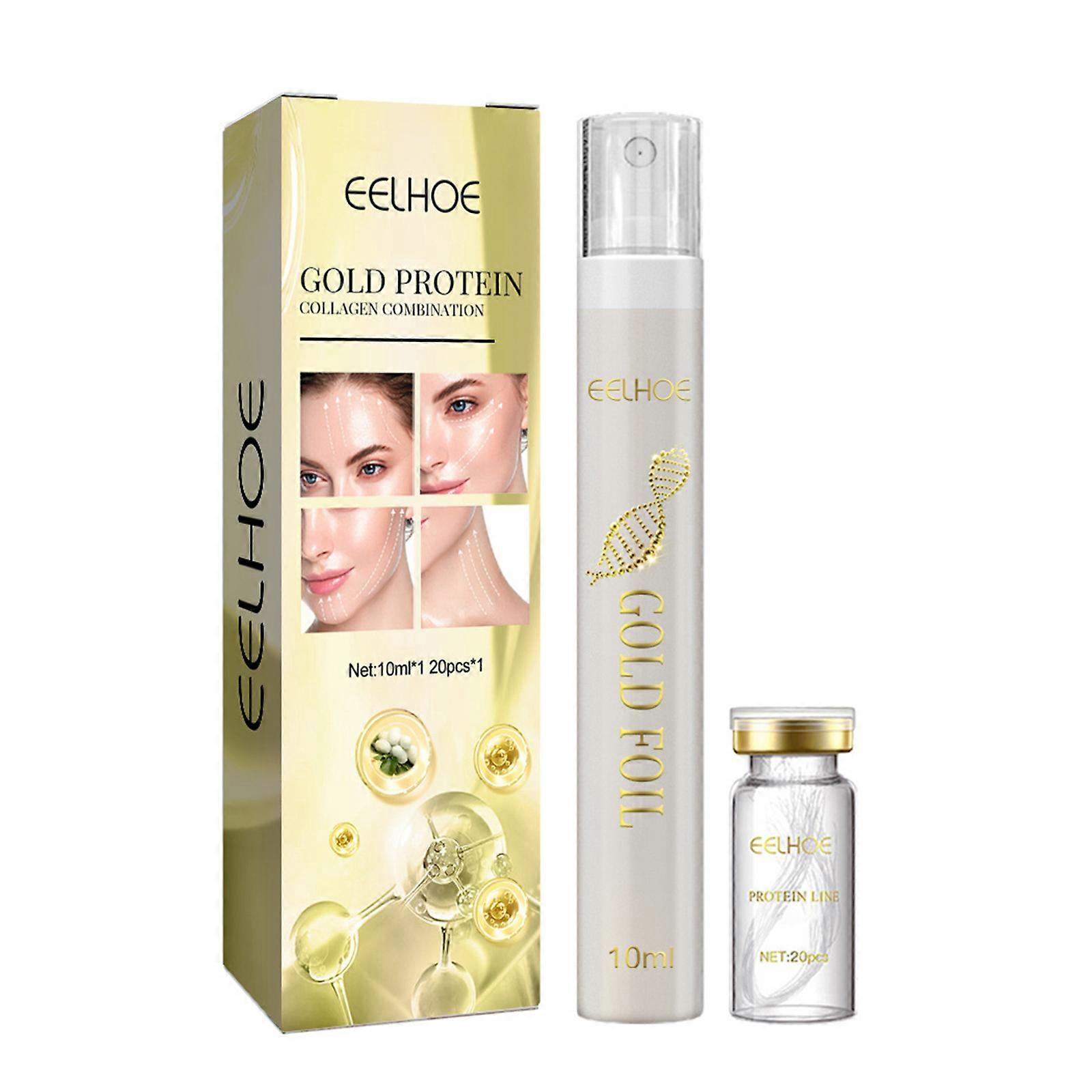 Lifting instantané Fil de protéine de collagène Remplissage du visage Fil résorbable Raffermissant Soie Fibroïne Ligne Sculptant Essence anti-âge