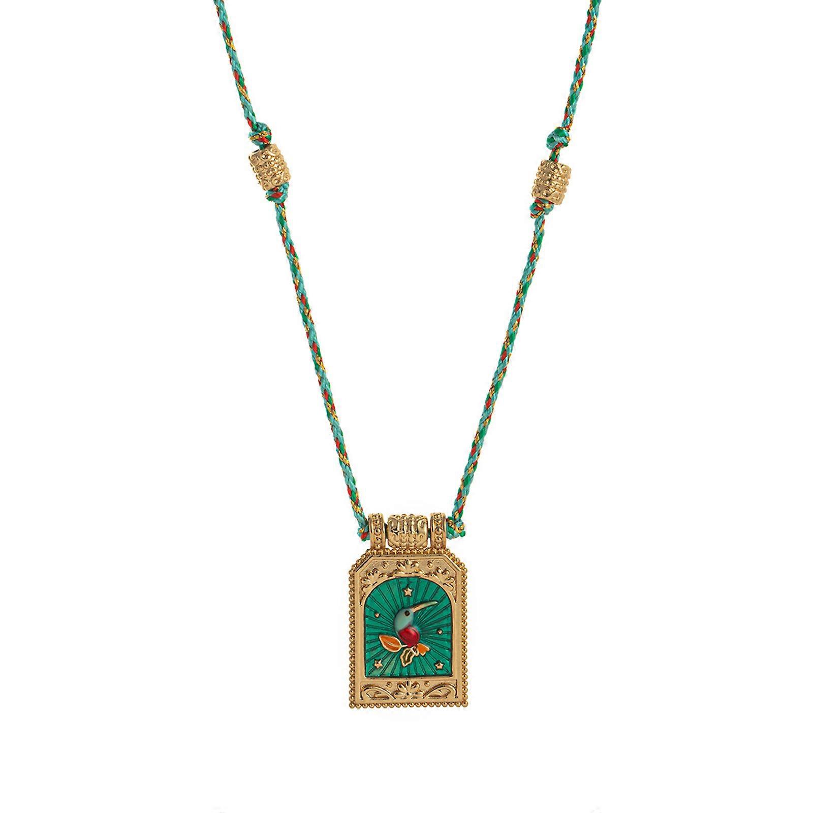 Collier pendentif carte de tarot tendance, élégant collier pendentif carte de tarot plaqué or, ornement de cou unique pour femme