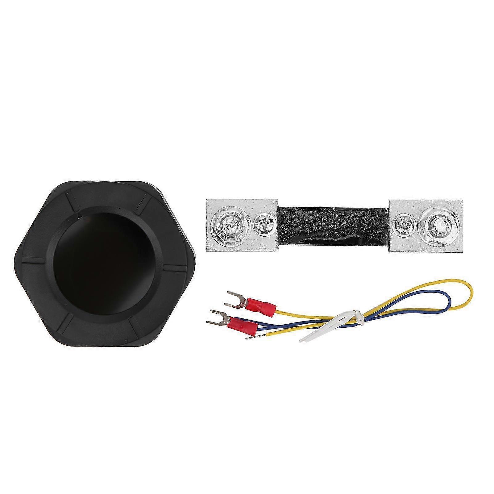 PZEM-019W-100A LCD Round DC Digital Power Meter Wattmeter 0-100A 30KW Car Power Gauge