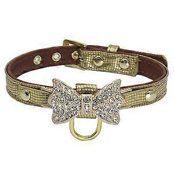 Bling Dog Collar, Custom Jewels for Teacup Dogs Chihuahuas Cats, Safety First Strong Durable Pet