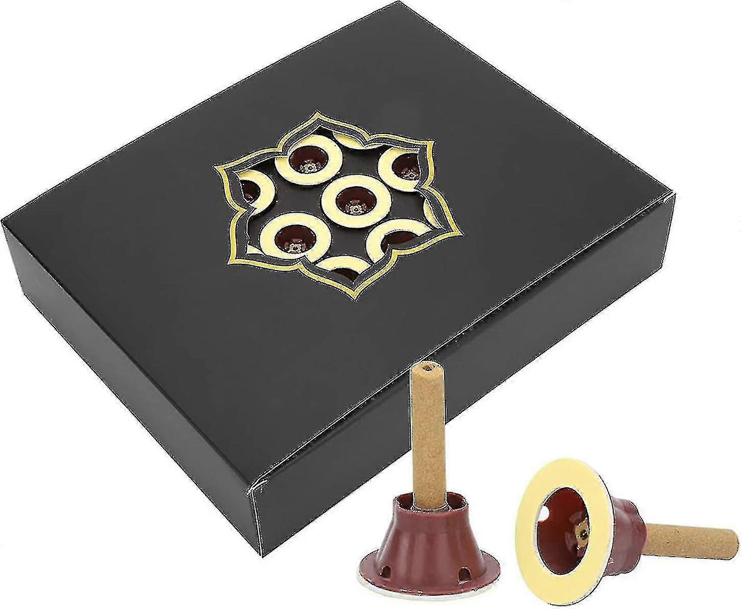 Herchr Moxa Stick 60pcs Self-adhesive Moxa Stick Cone Moxibustion Stick Wormwood Mugwort Sticks compatible with Moxibustion