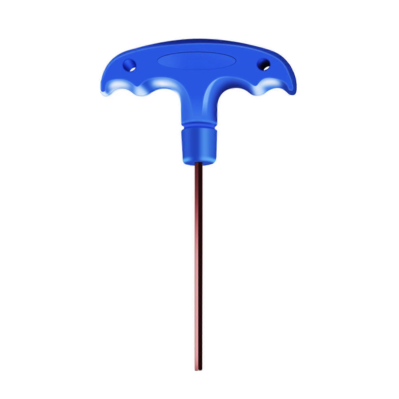 Solid Wrench Tool with Comfortable Grip T-Handle Hexagonals Wrench Tool for Various Application Professional Use