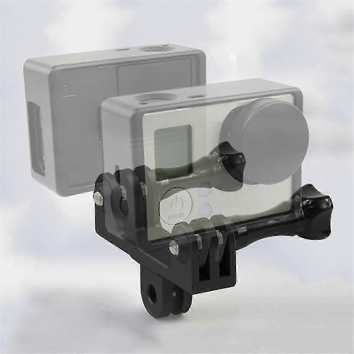 Dual Mount Bracket Tripod Holder Action Camera Handle Mount Adapter for Hero 11 10 9 for Action Cam DS