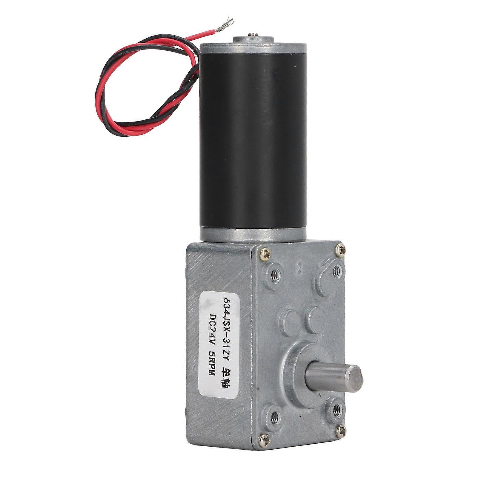 DC Gear Motor Noise Low Heat CW CCW Single Shaft Reduction Motor for Printer Counting Machine DC24V