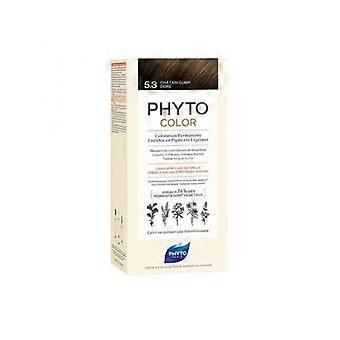 Phyto phytocolor kestoväri 5.3 vaalea kullanruskea