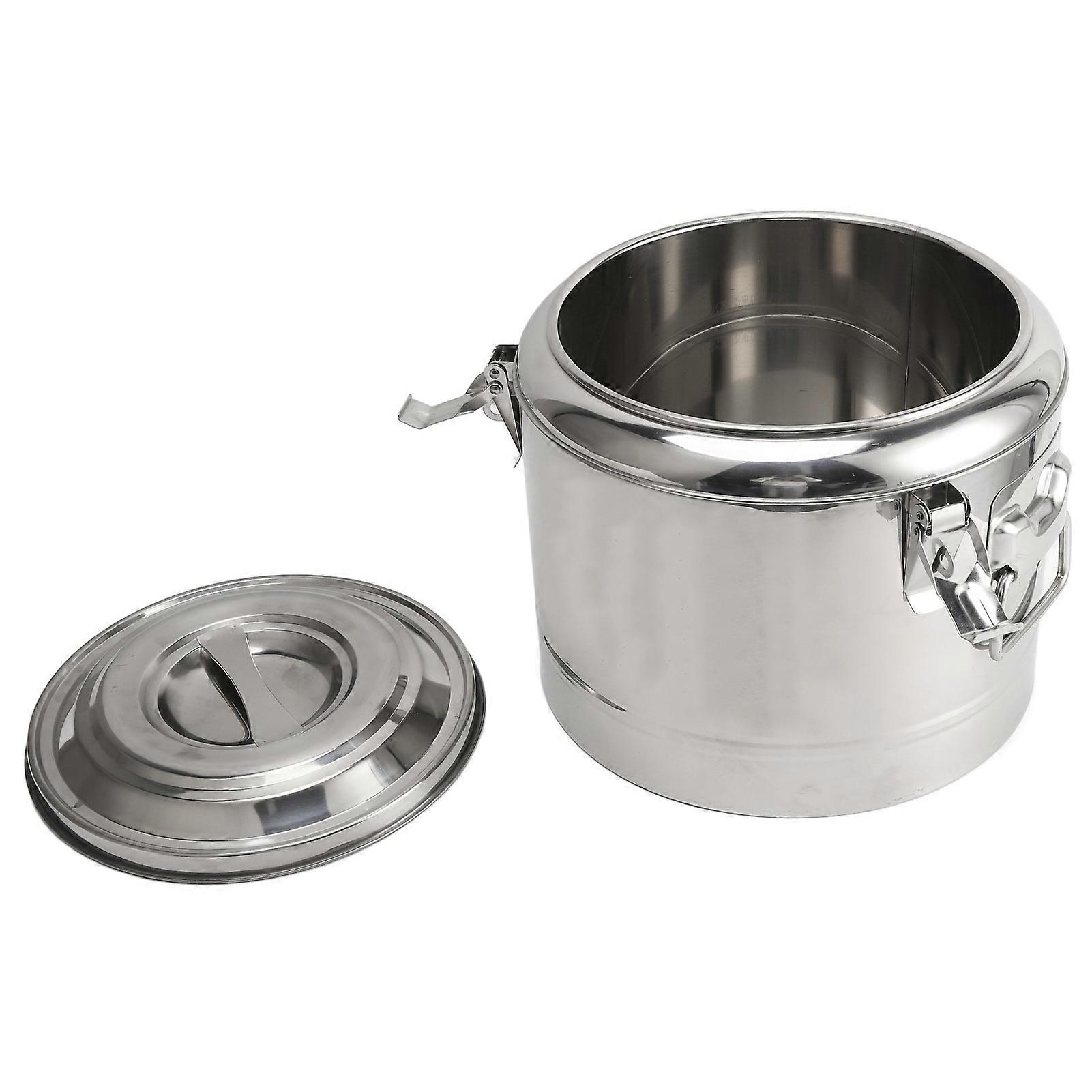 מתקן משקאות מבודד נירוסטה עמיד בקיבולת גדולה שמירת חום למיץ חלב תה קפה קר חם 10 ליטר 