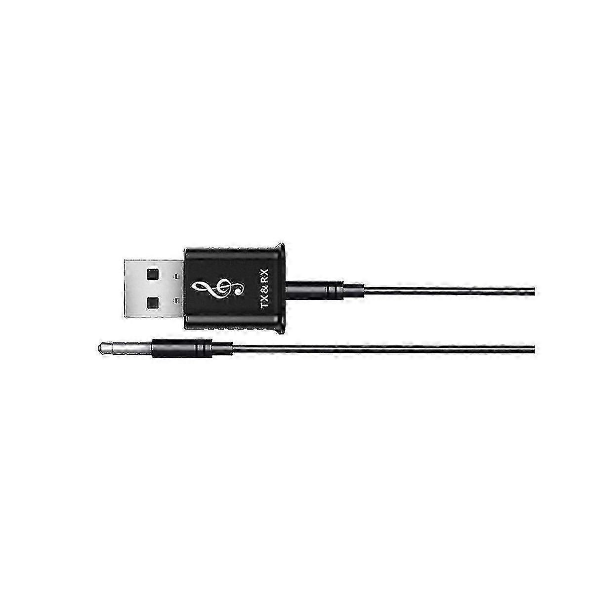 Usb Bluetooth 5.0 Transmitter Receiver 4 In 1 Multifunctional Wireless Audio Car Bluetooth Adapter