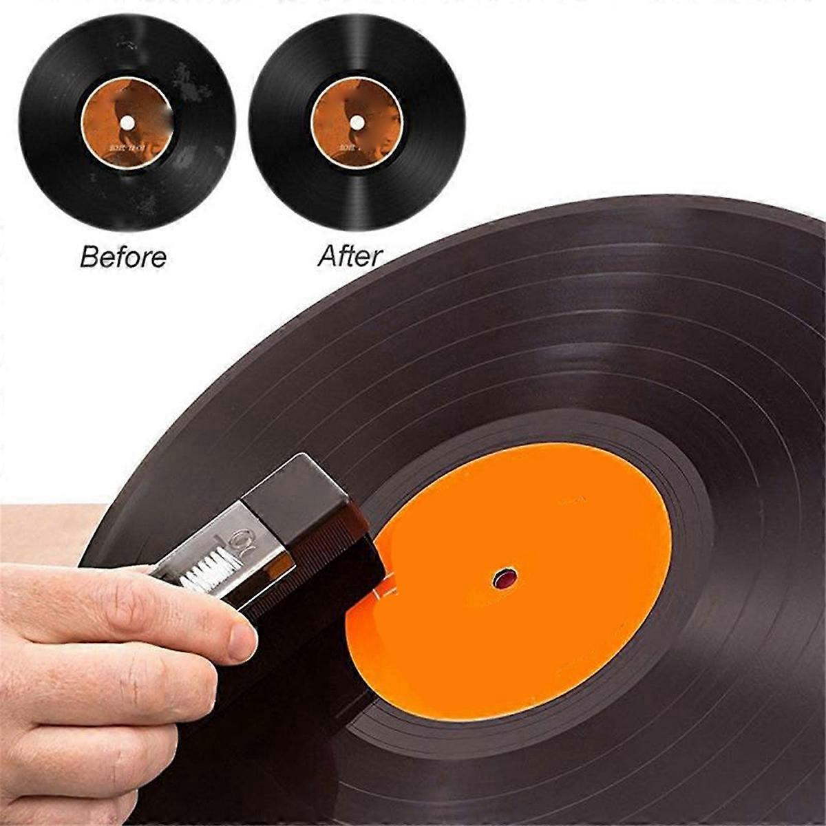 1Set Anti Static Vinyl Record Residues Remover Cleaner for Phonograph