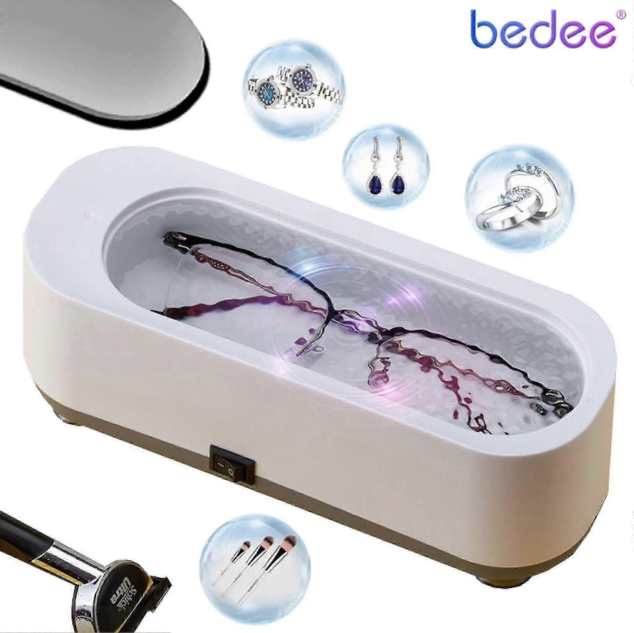 Ultrasonic Cleaner Ultrasonic Cleaning Device Ultrasonic Device 250ml Ultrasonic Bath Ultrasonic Cleaner 30,000 Hz For Glasses Jewelry Watch-Good
