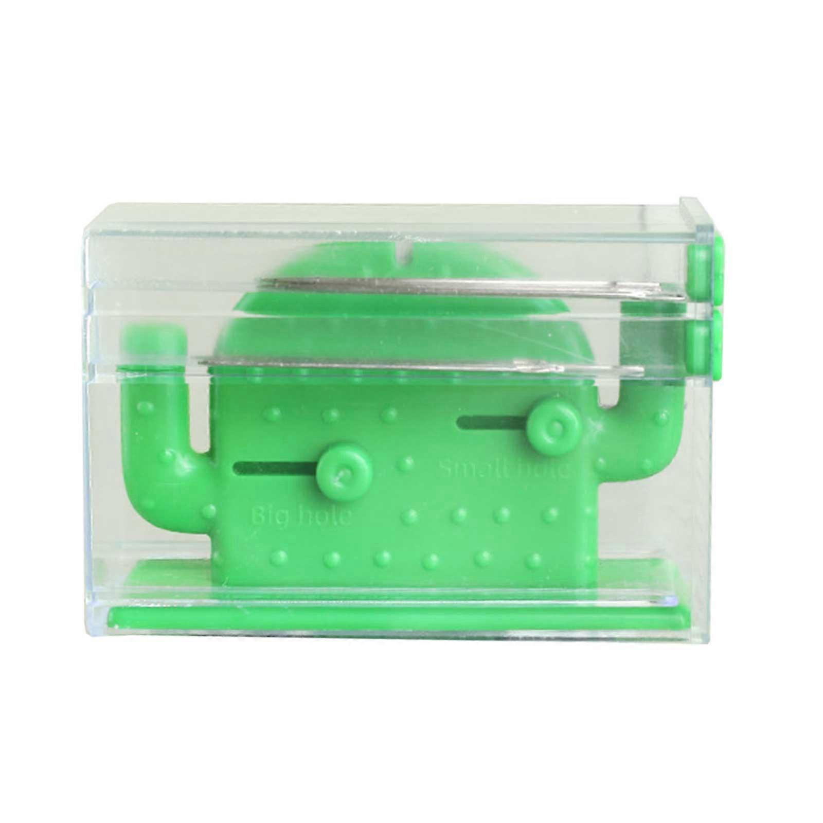Needle Threader Practical Hand Needle Threader Sewing Tools Automatic Needle Threader DIY Easy Thread Needle Hand Tools  Green